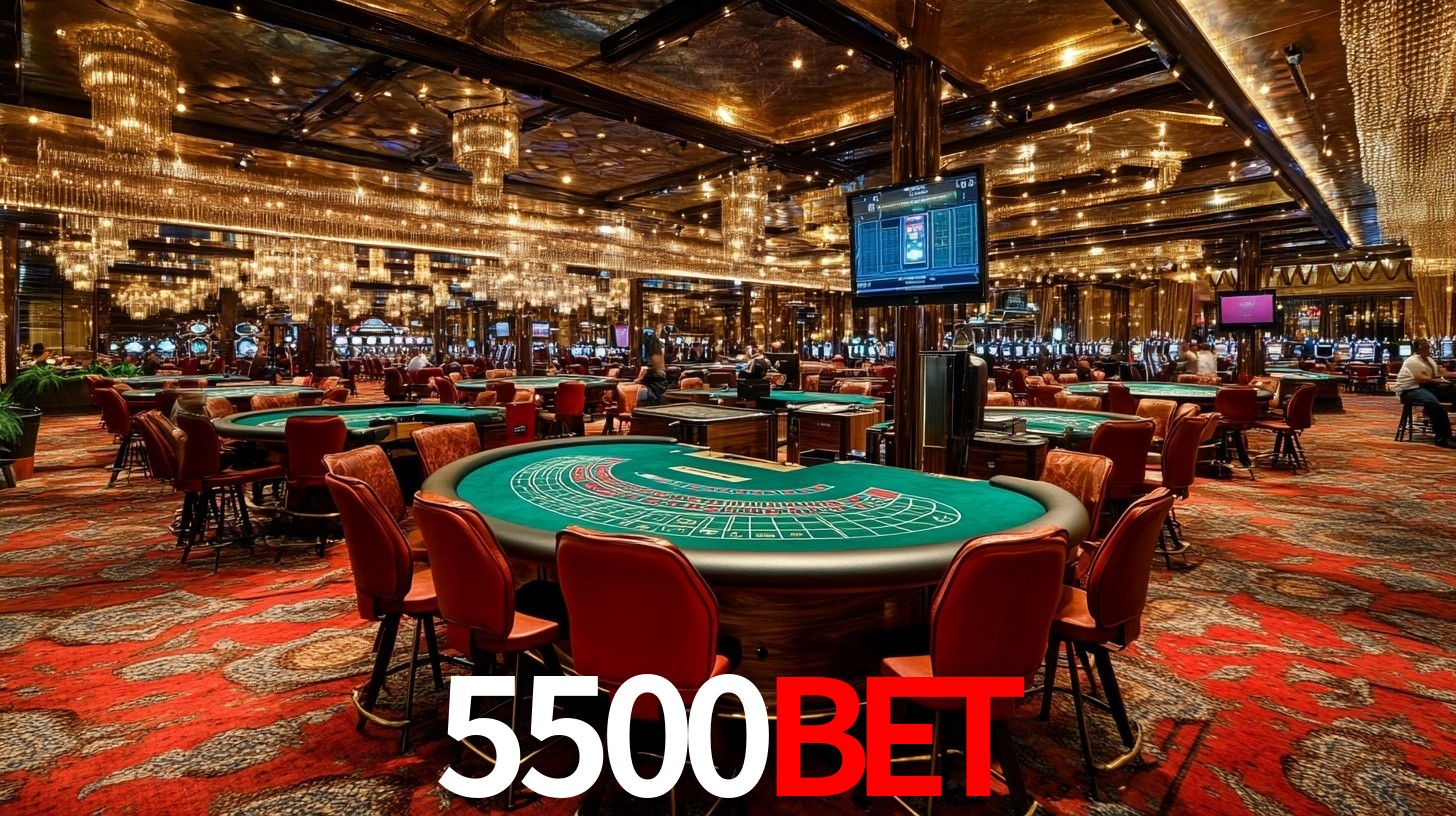 Sinta a adrenalina dos jogos de cassino com 5500BET